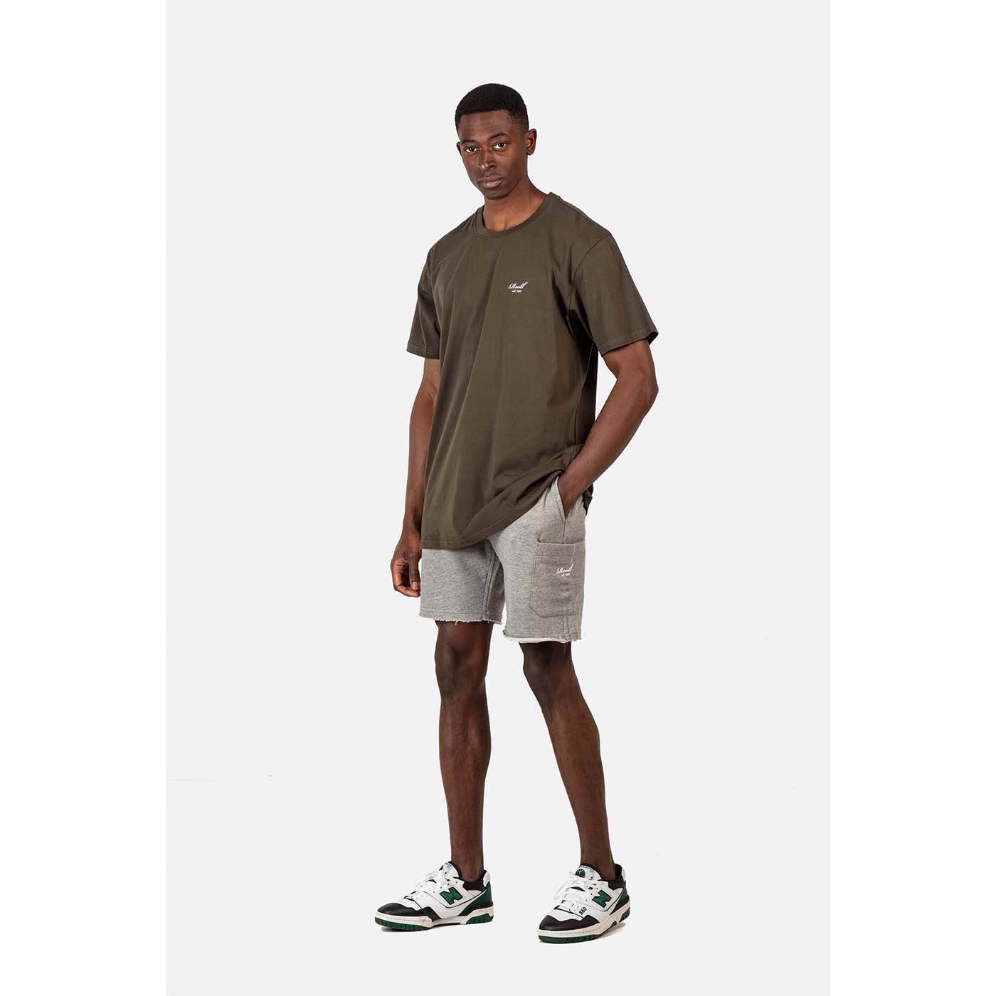 Reell Jeans Sweat Cargo Short Grey Melange
