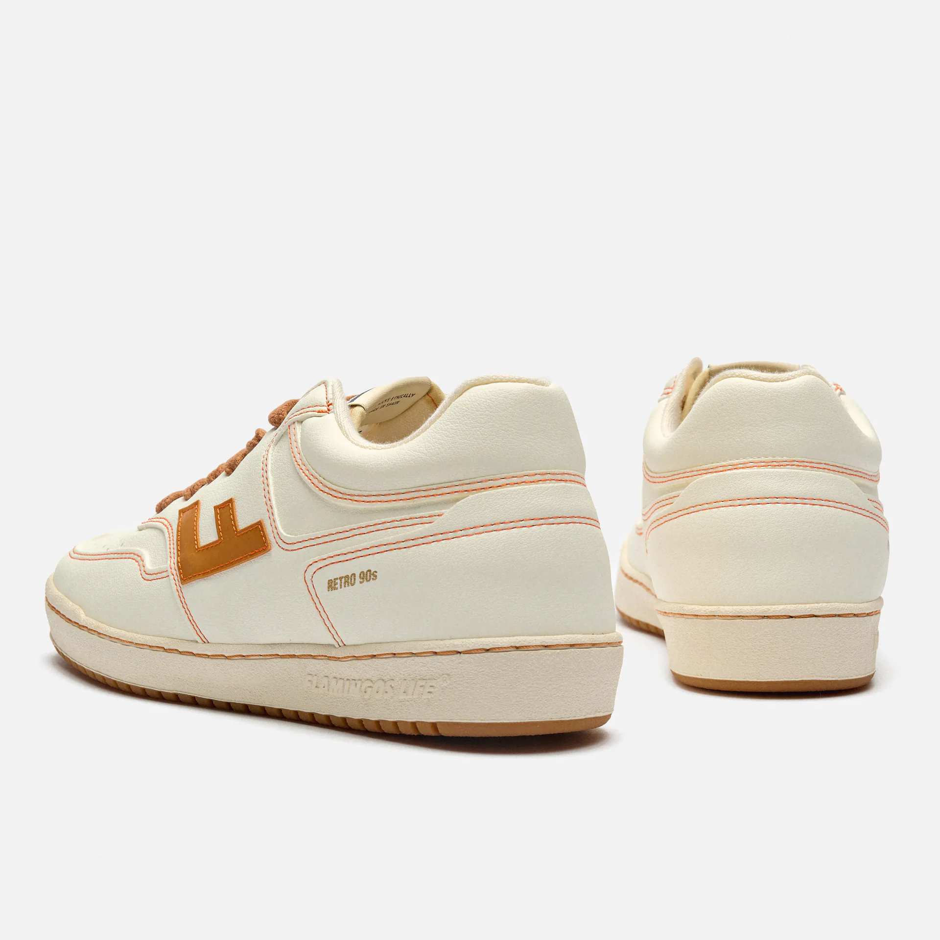 Flamingos Life Retro 90s Sneaker Pearl Toffee