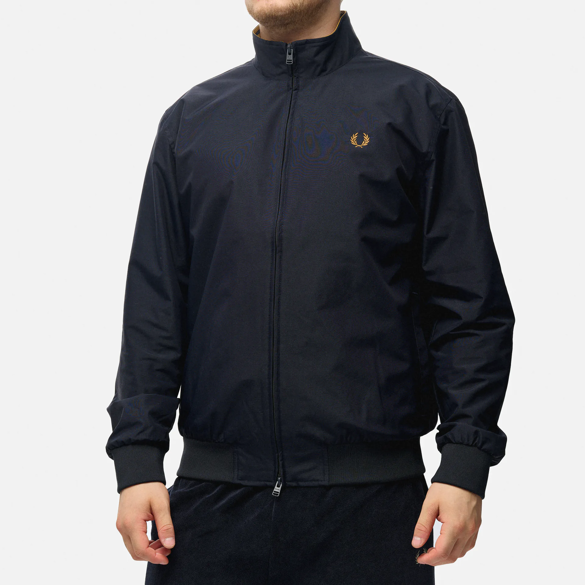 Fred Perry Brentham Jacket Navy