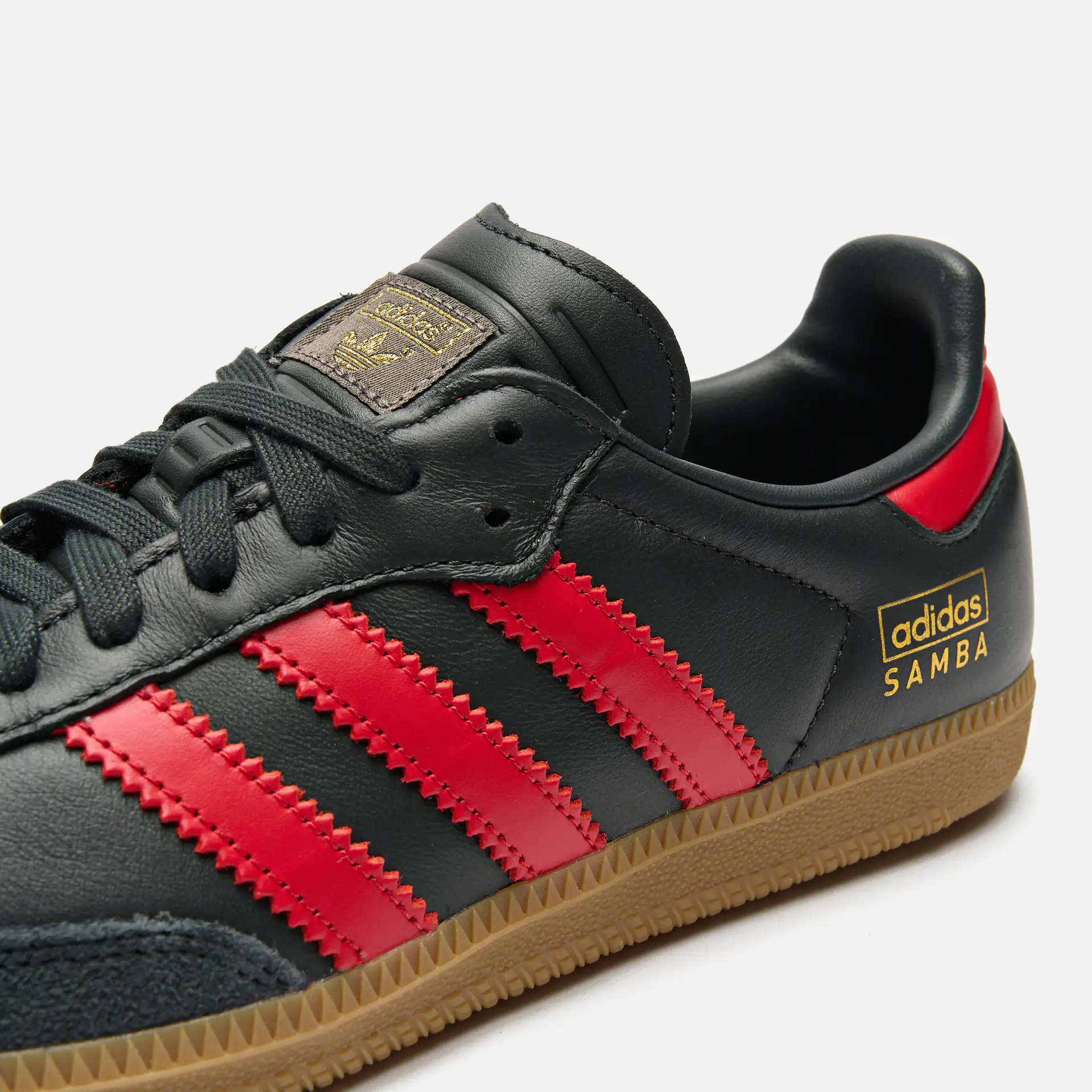 adidas Samba Sneaker OG Carbon/Better Scarlet/Gum