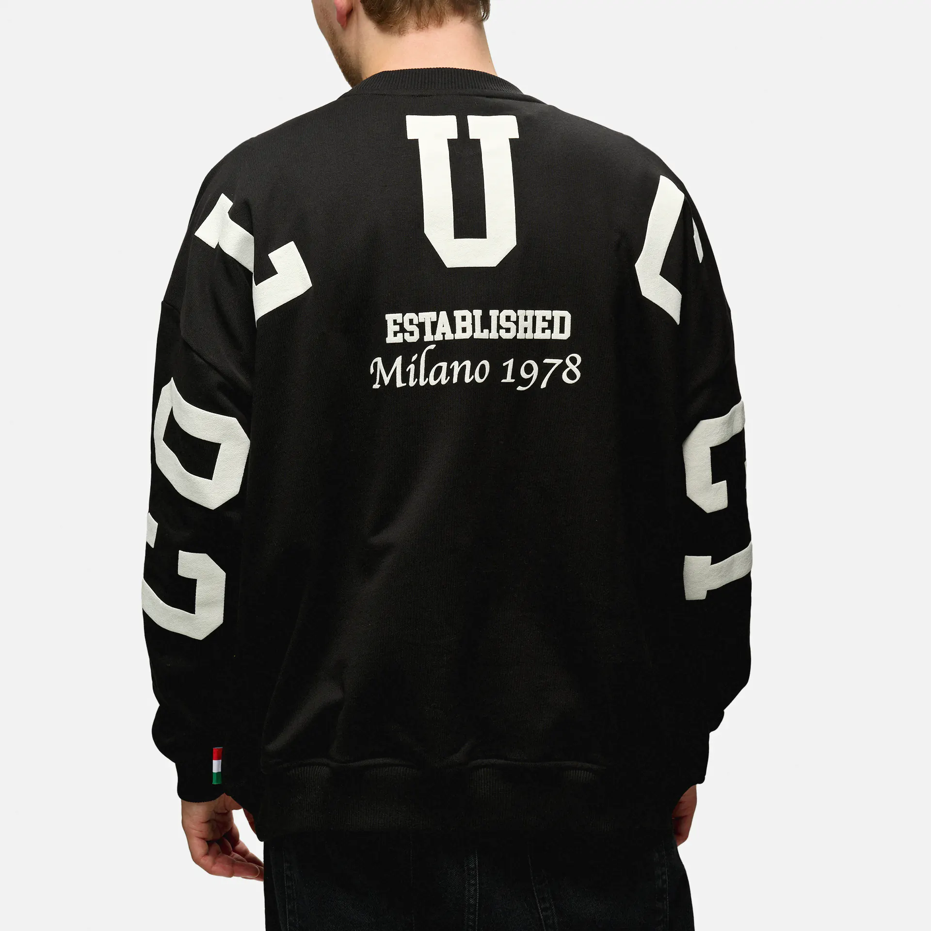 Carlo Colucci Oversize Sweatshirt Black