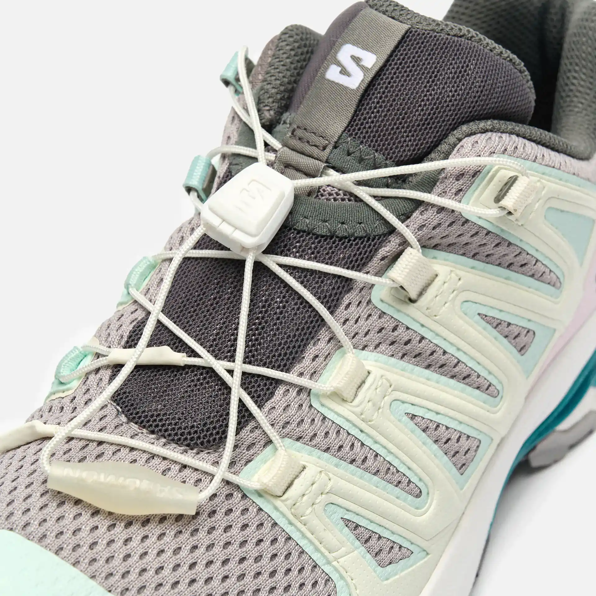 Salomon XA Pro 3D V9 Sneaker Gull/White/Bleached Aqua