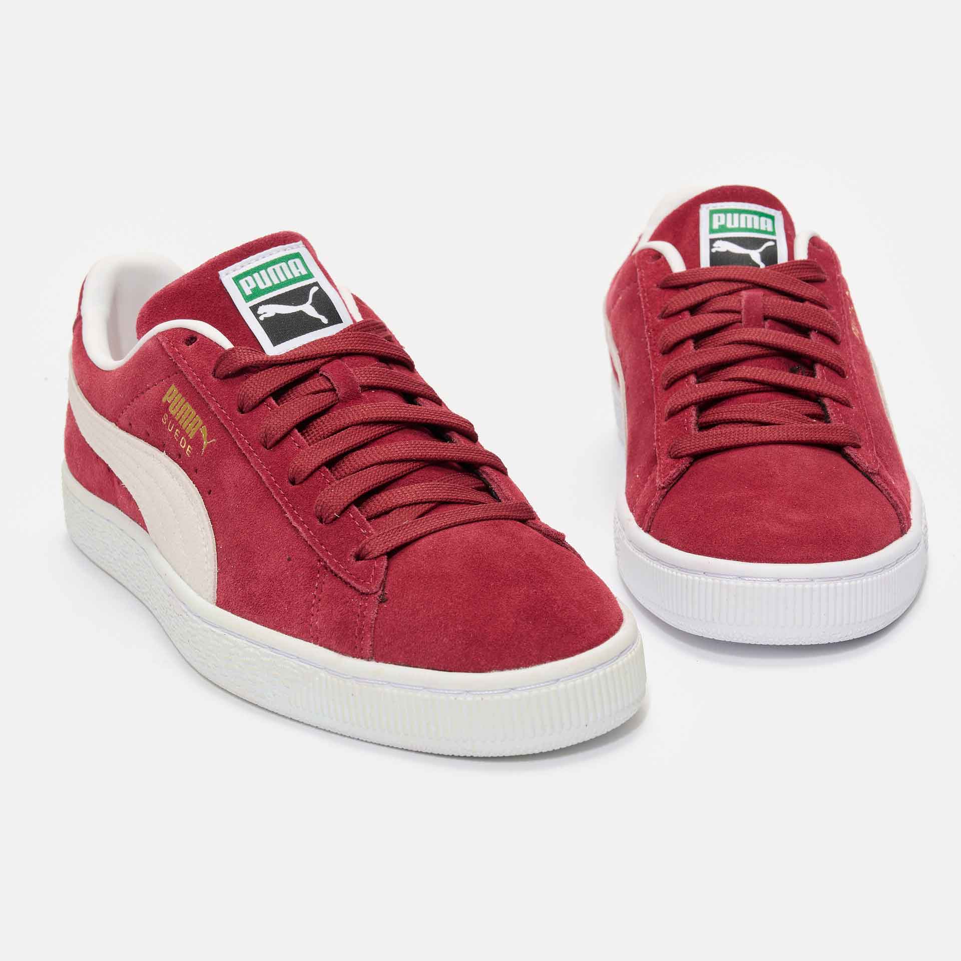 PUMA Suede Sneaker Classic Cabernet/White