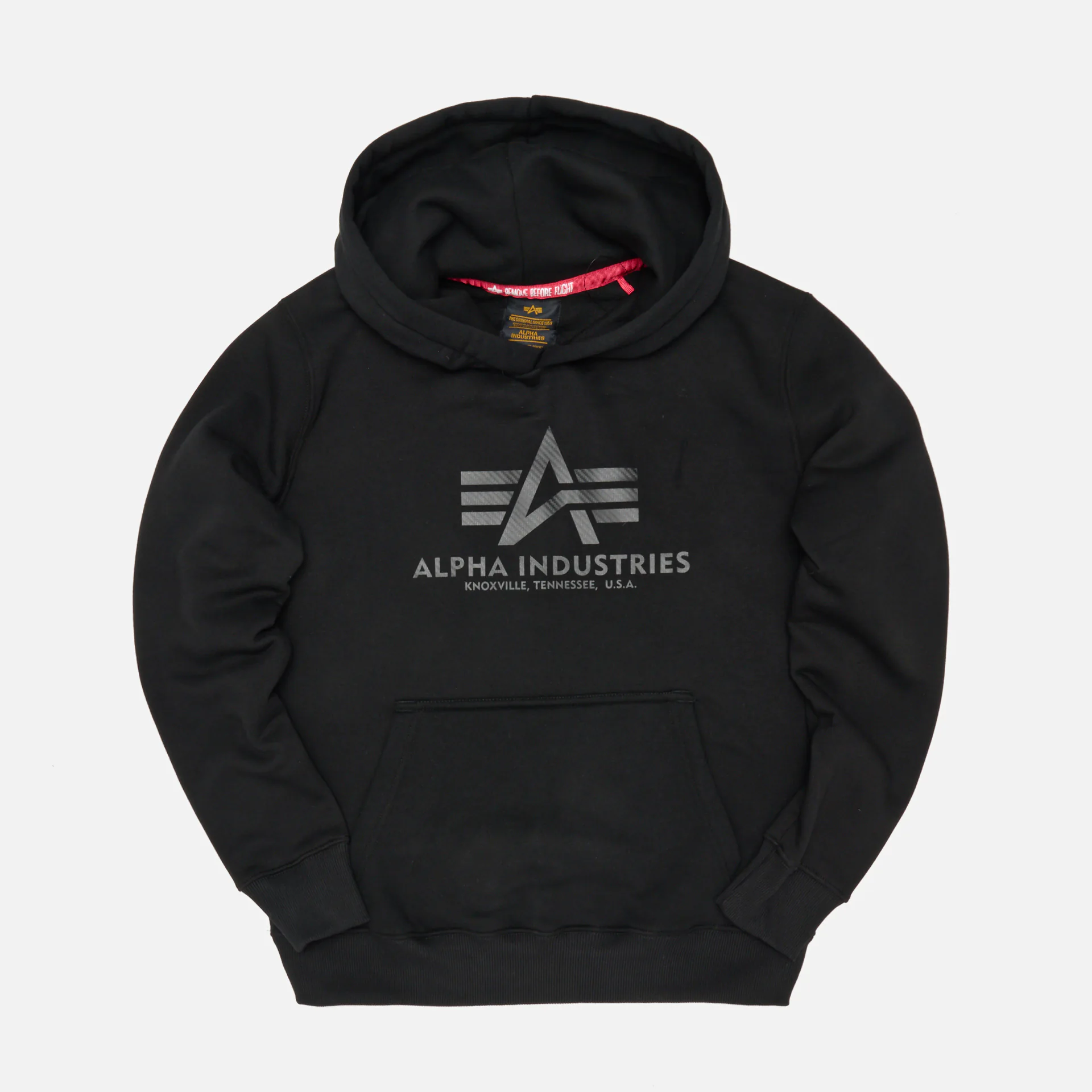 Alpha Industries Basic Hoodie Carbon Black