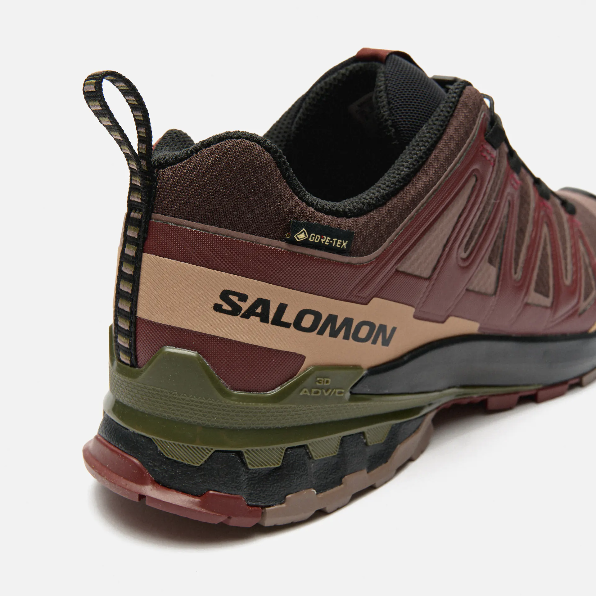 Salomon XA PRO 3D V9 GORE-TEX Sneaker Black Coffee/Rum Raisin/Olive Night