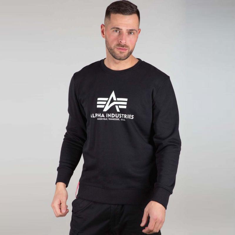 Alpha Industries Basic Sweatshirt Black