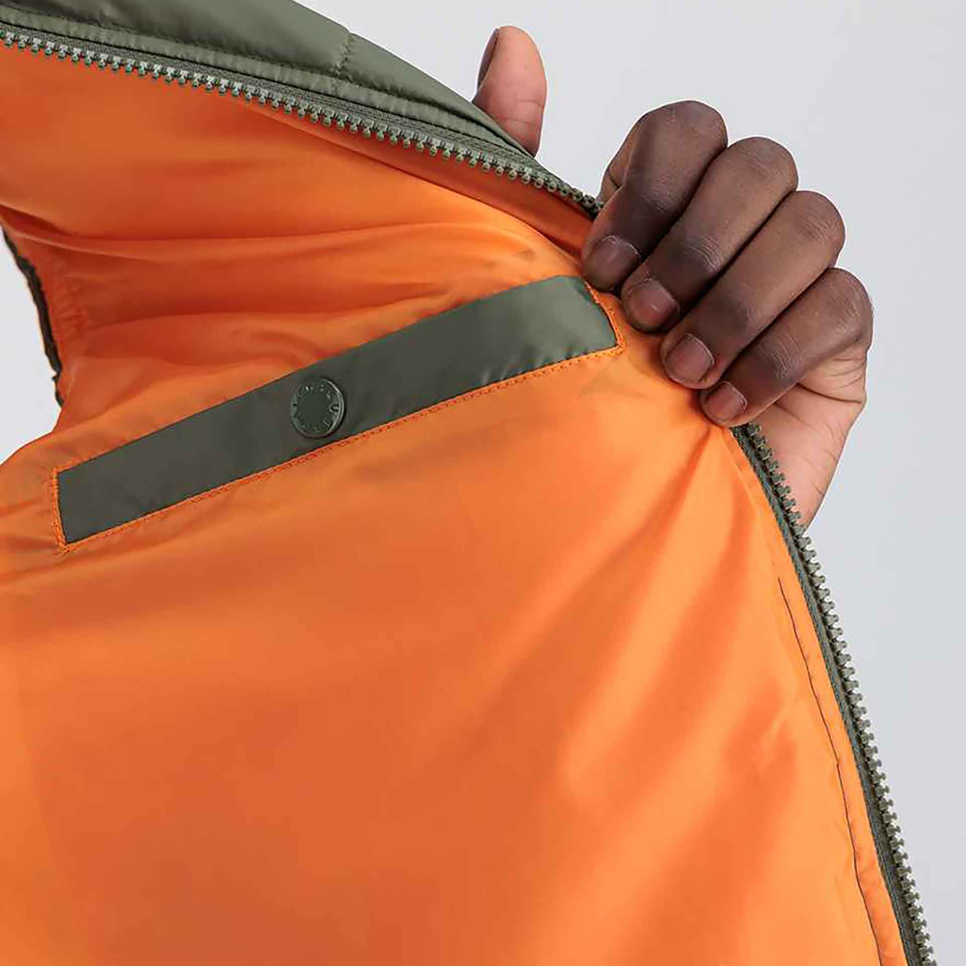 Alpha Industries Puffer Vest LW Sage Green