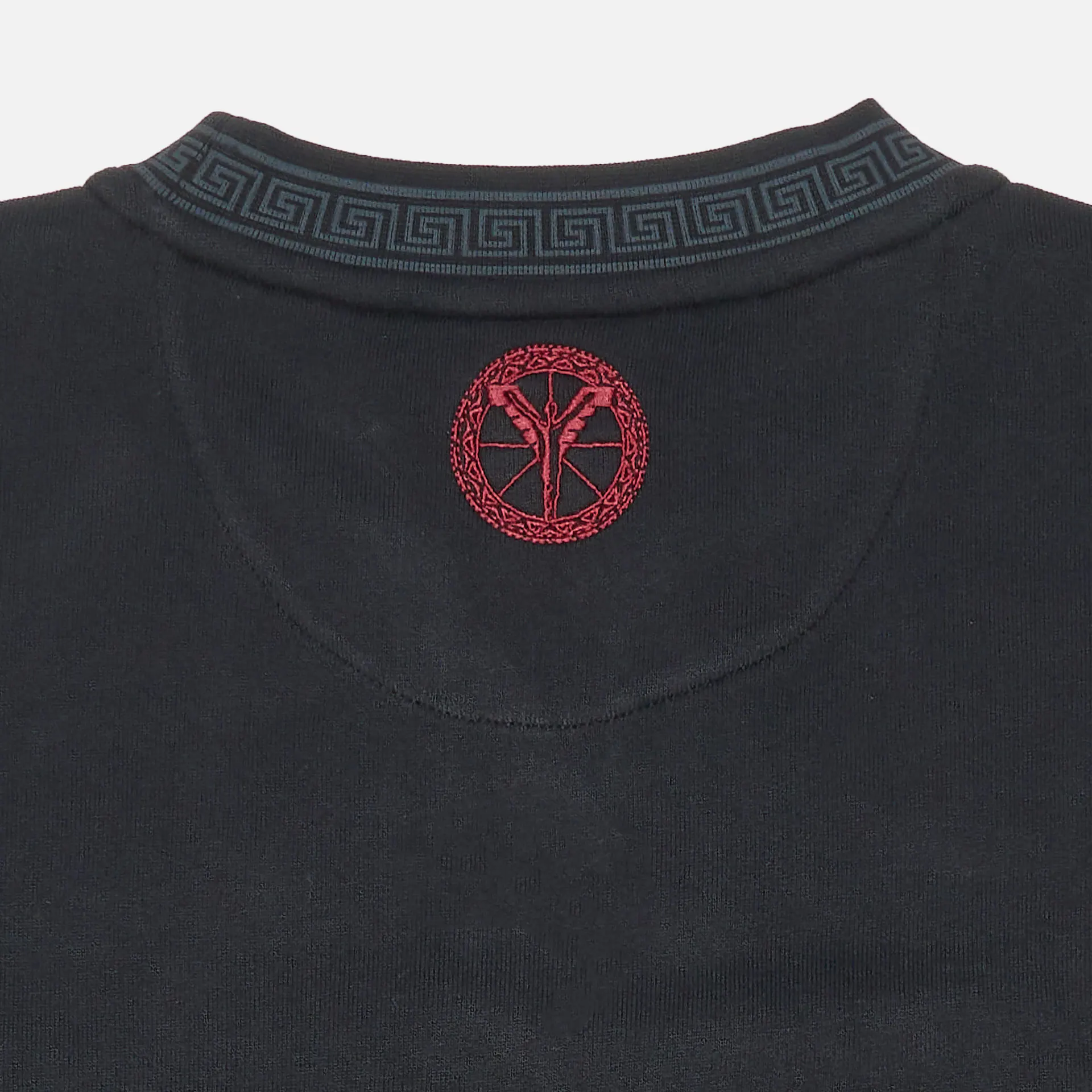 Carlo Colucci Street Classic Story Oversized Sweatshirt Black