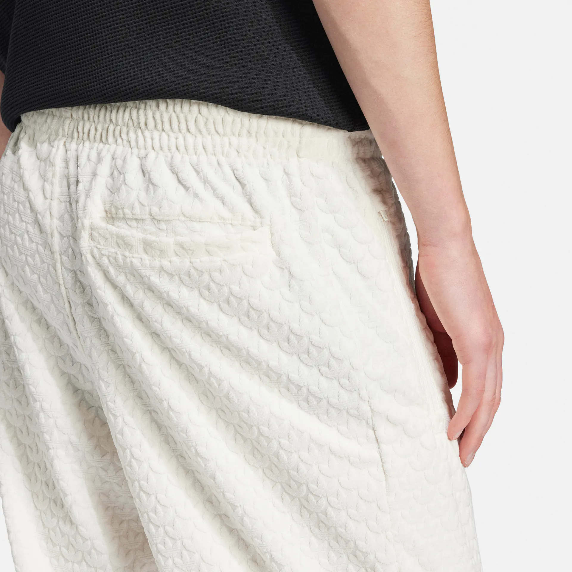 adidas Originals Q12 Monogram Track Pant Off White