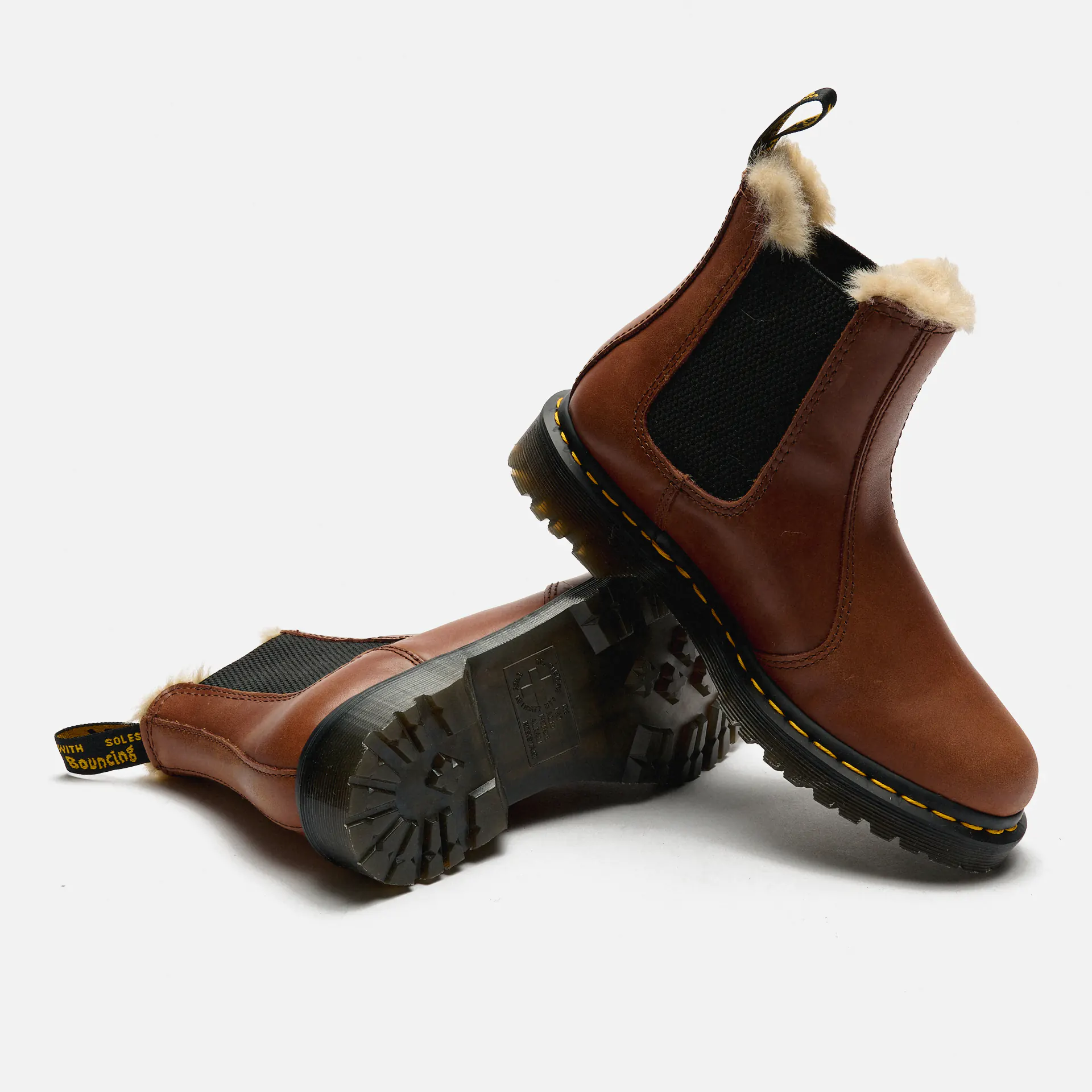 Dr. Martens 2976 Leonore Boots Saddle Tan