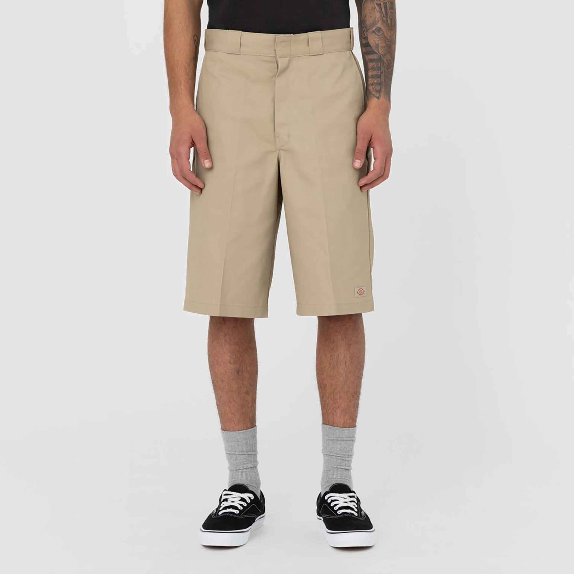 Dickies 13In Multi Pocket Work Shorts REC Khaki