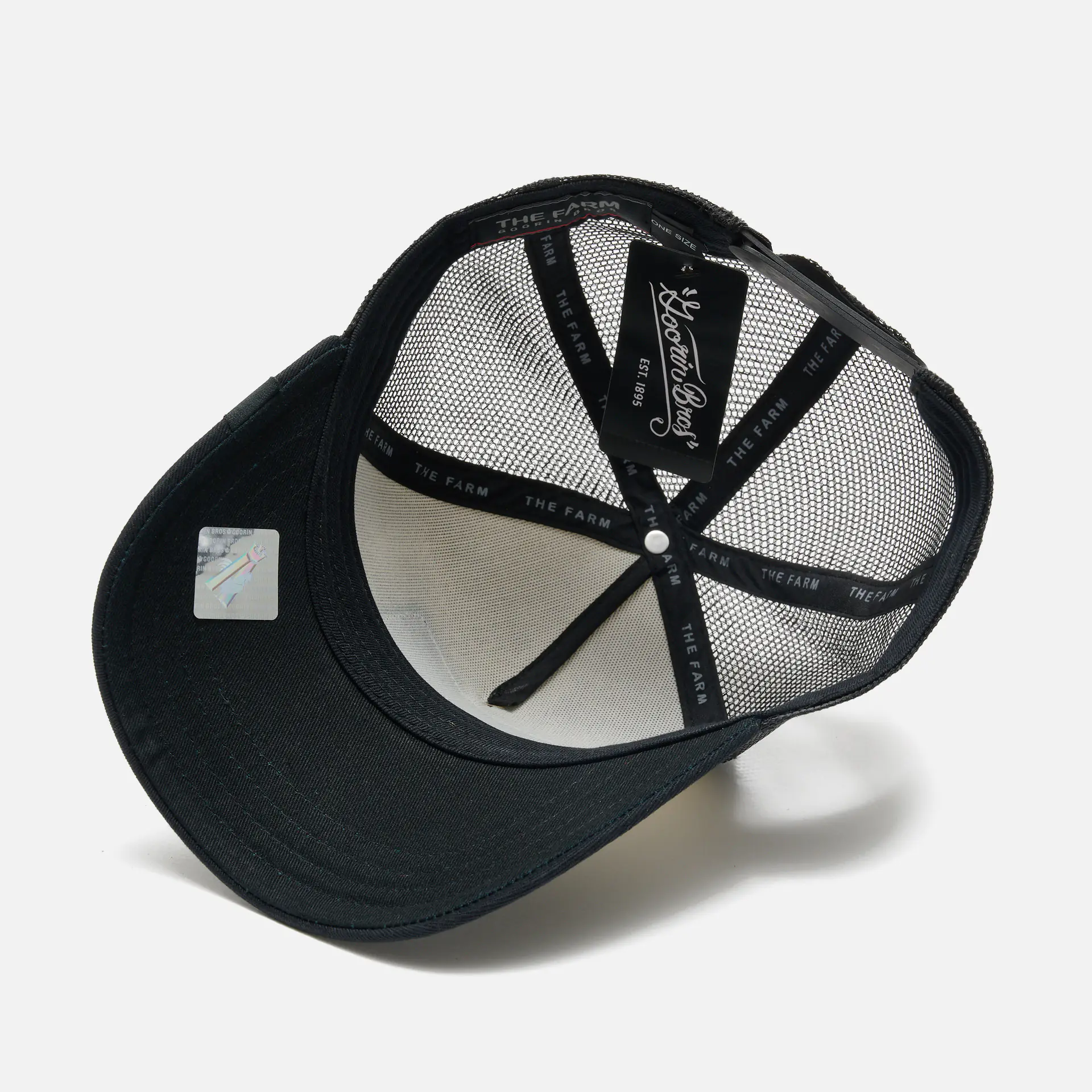 Goorin Bros The Cash Cow Baseball Trucker Cap White