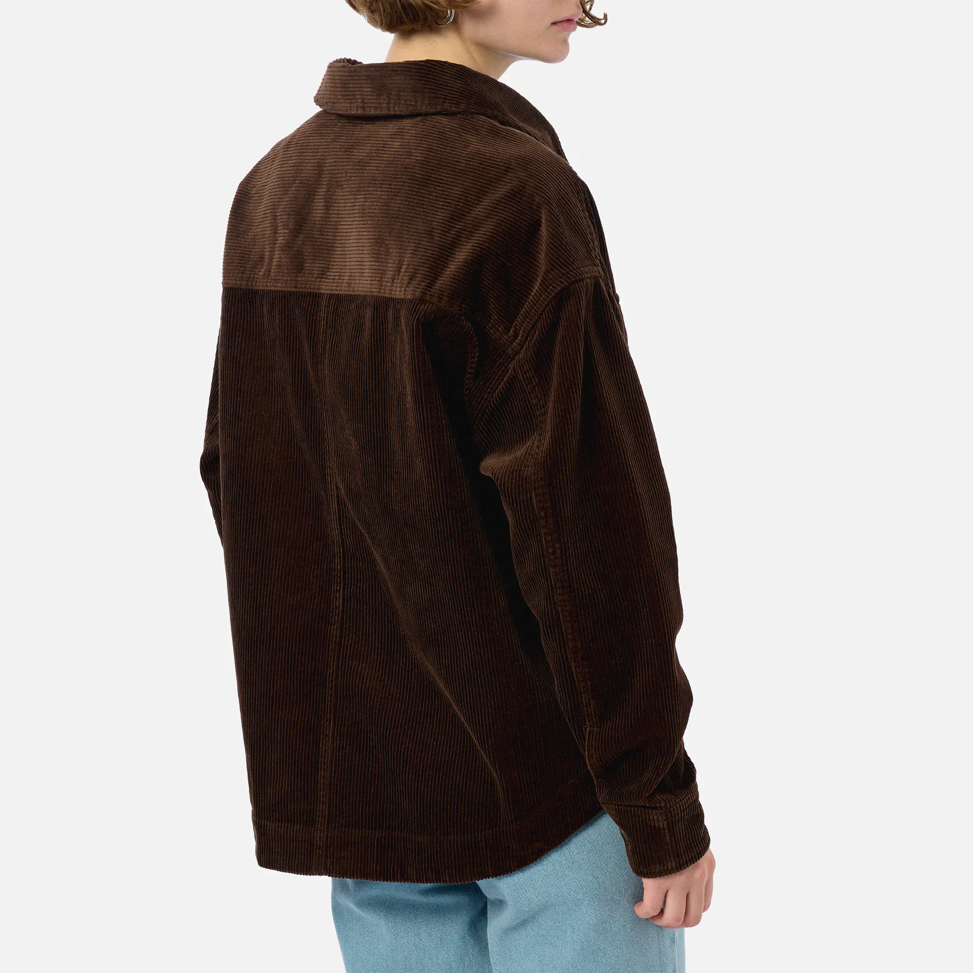 Prohibited Corduroy Overshirt Brown