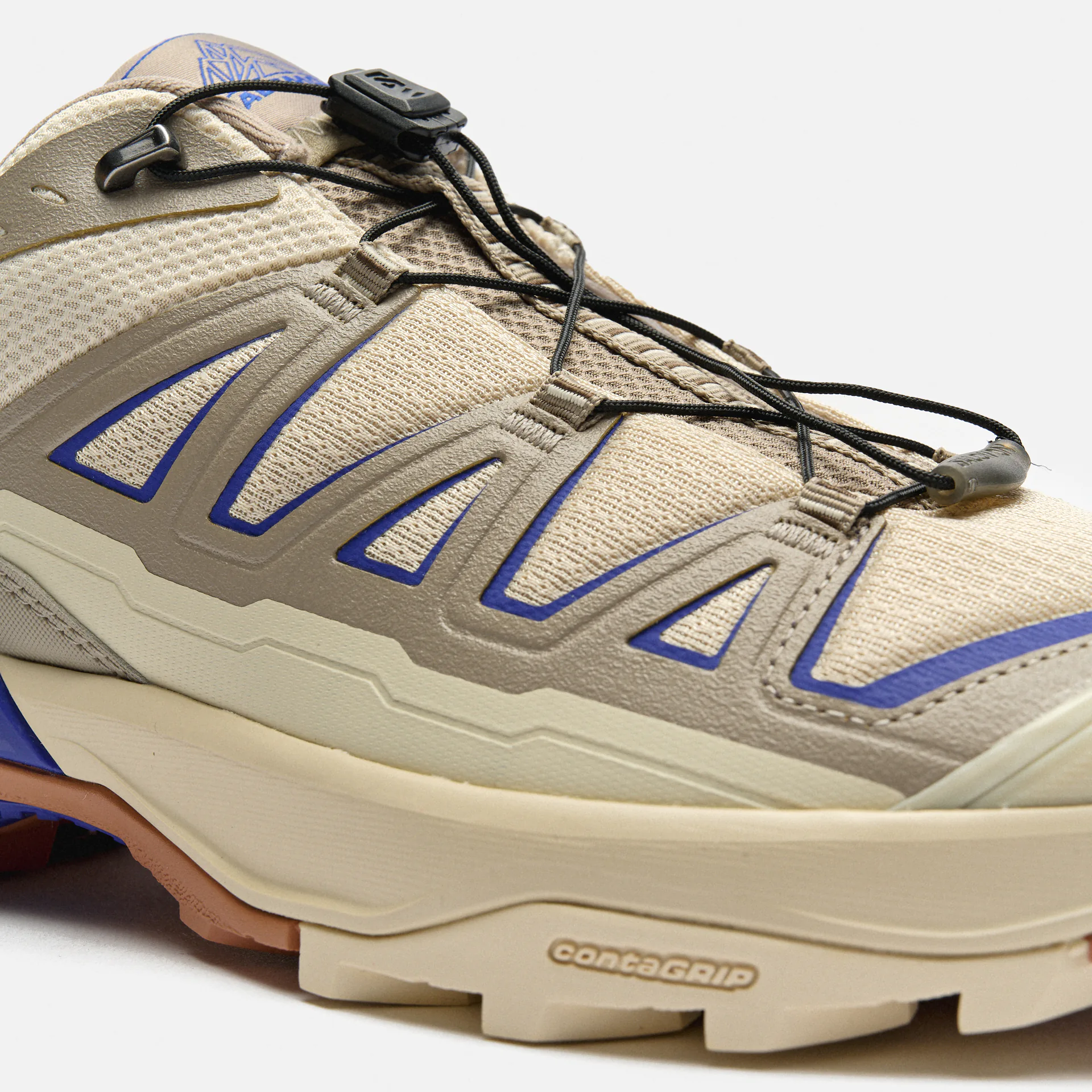 Salomon X Ultra 360 Edge Sneaker Almond Milk/Vintage Khaki/Spectrum Blue