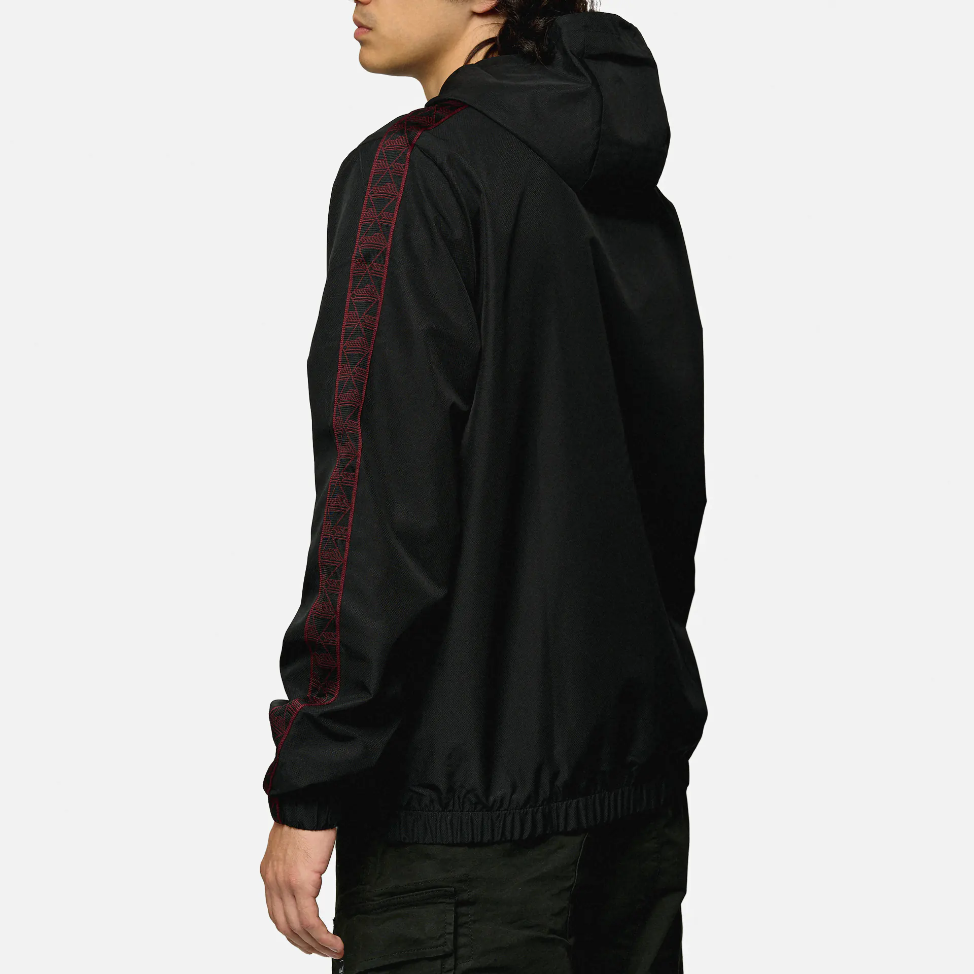 Lacoste Tennis Monogram Track Jacket Black/Expresso