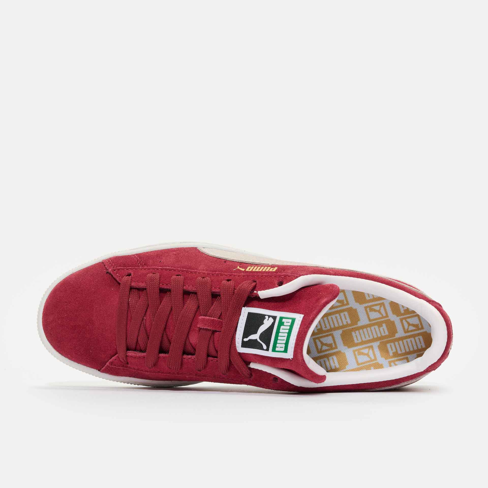 PUMA Suede Sneaker Classic Cabernet/White