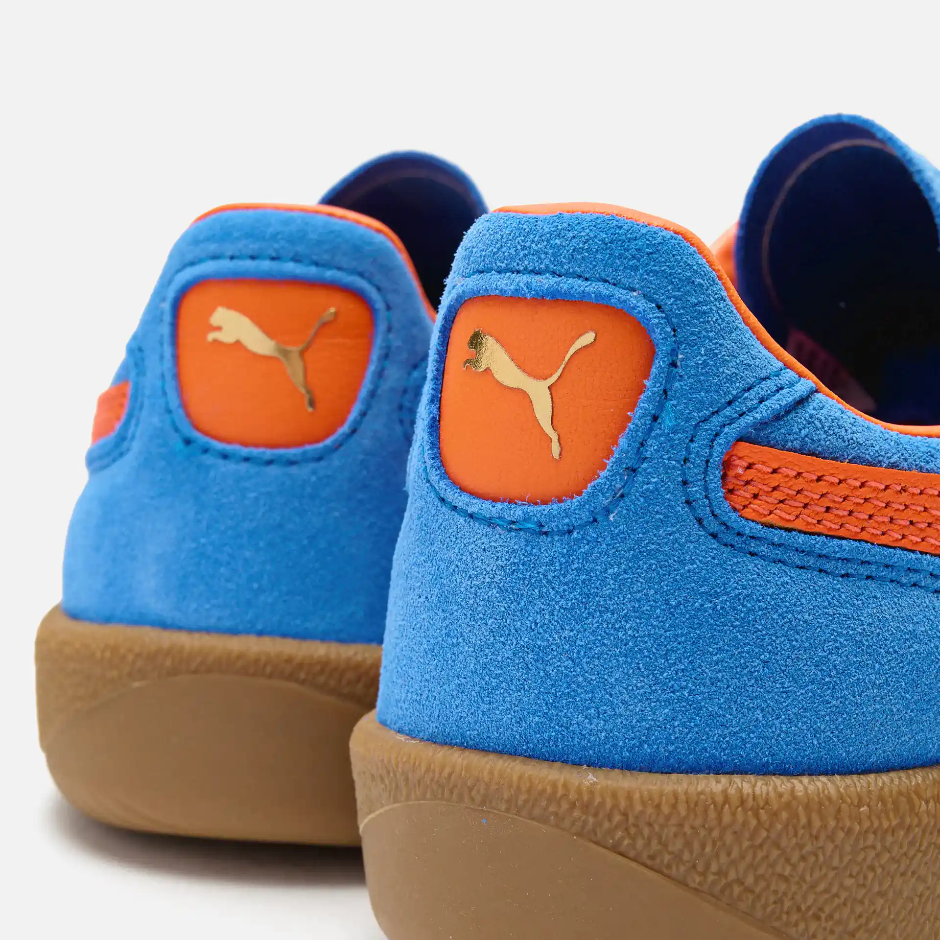 PUMA Palermo Sneaker Hyperlink Blue/Flame Flicker/Gum
