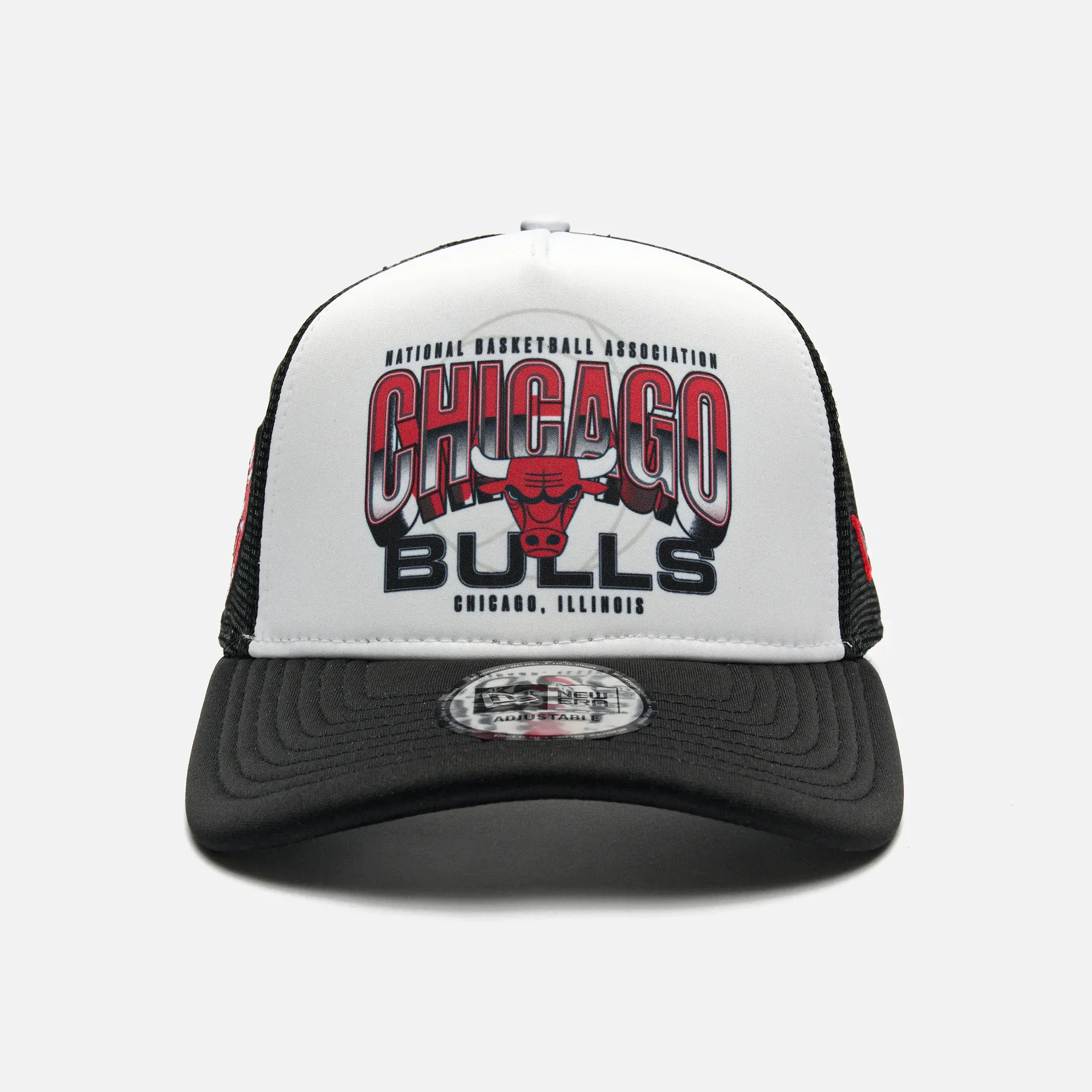 New Era NBA Team Chicago Bulls Colour Trucker Cap Black
