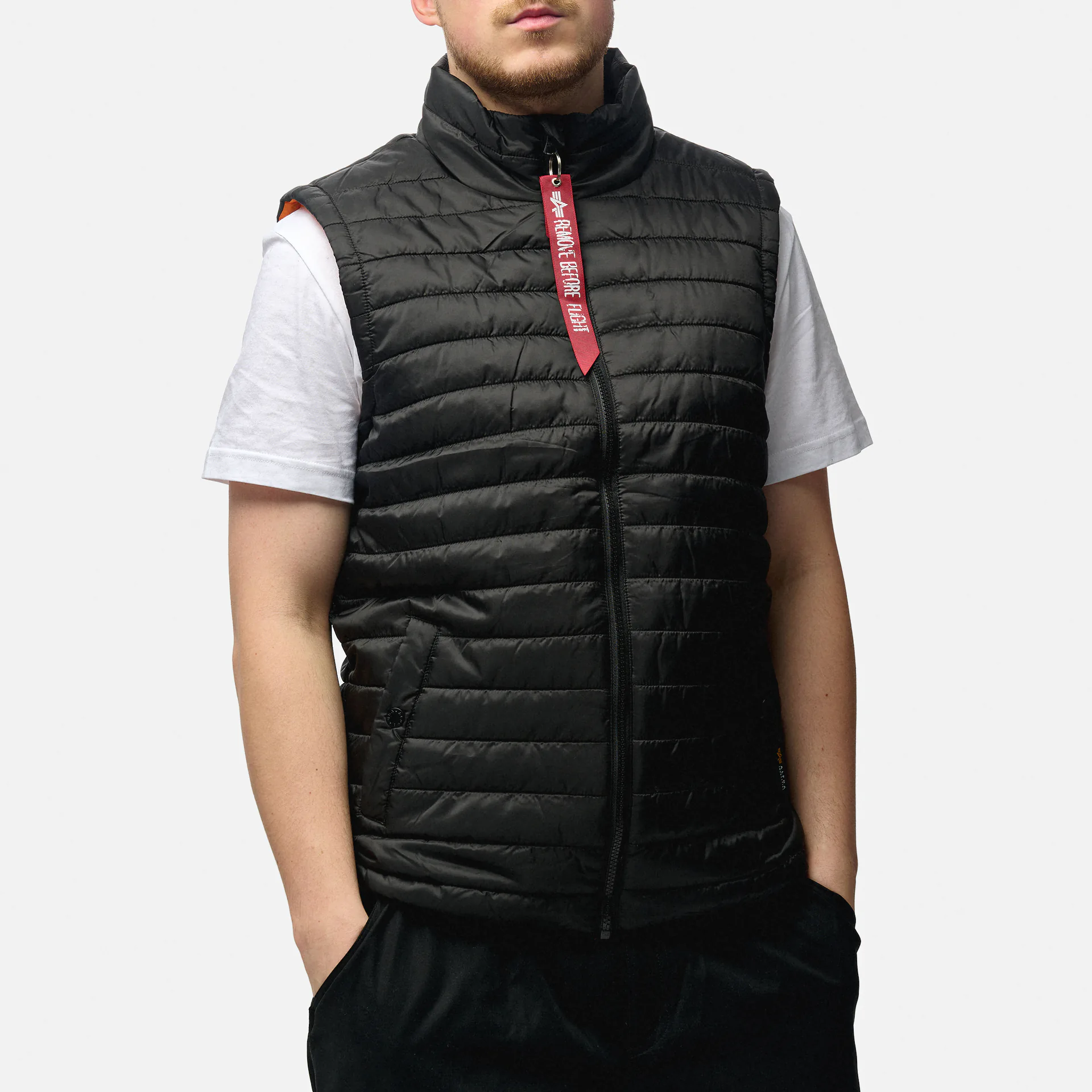 Alpha Industries Puffer Vest ULW Black