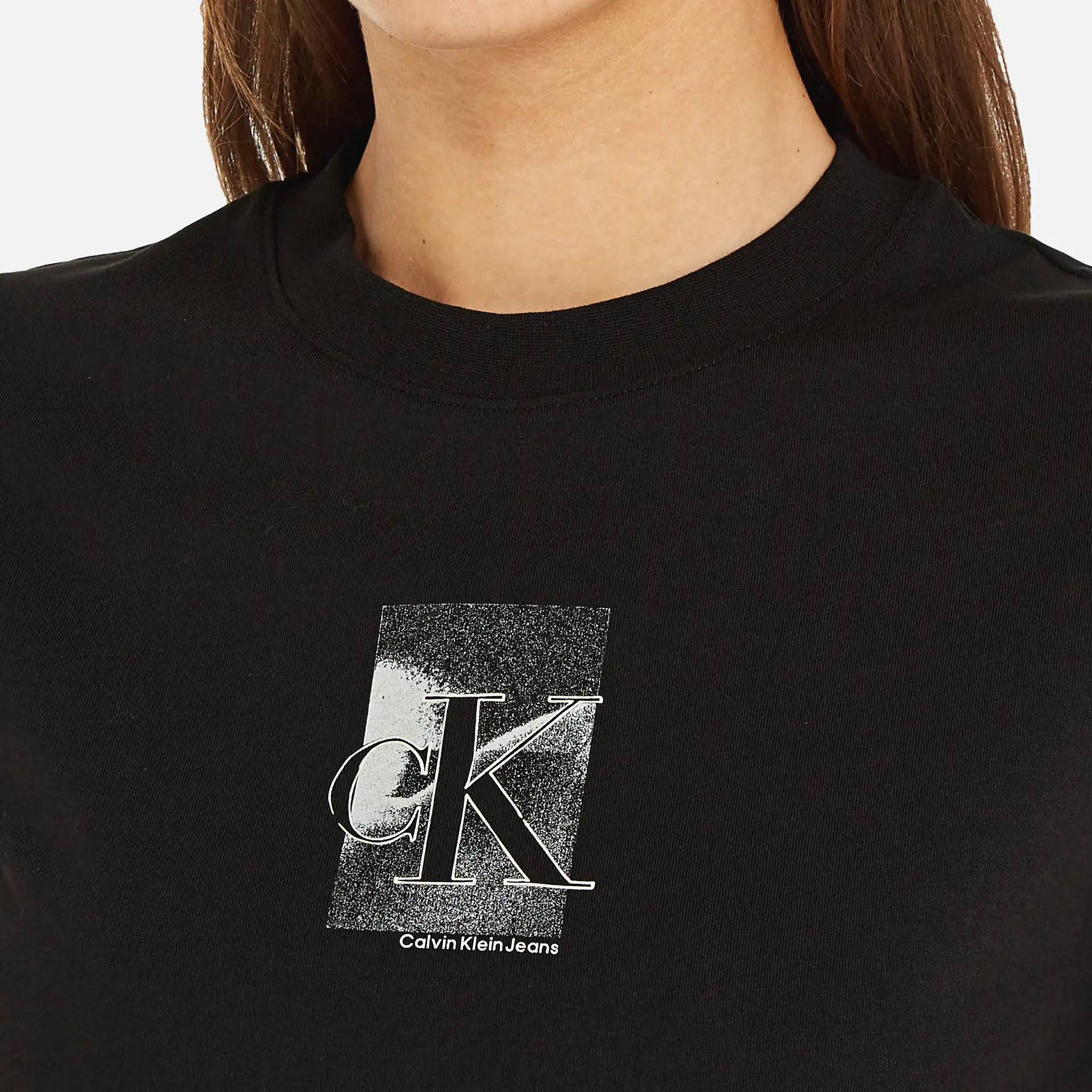 Calvin Klein Jeans Diffused Regular T-Shirt Black