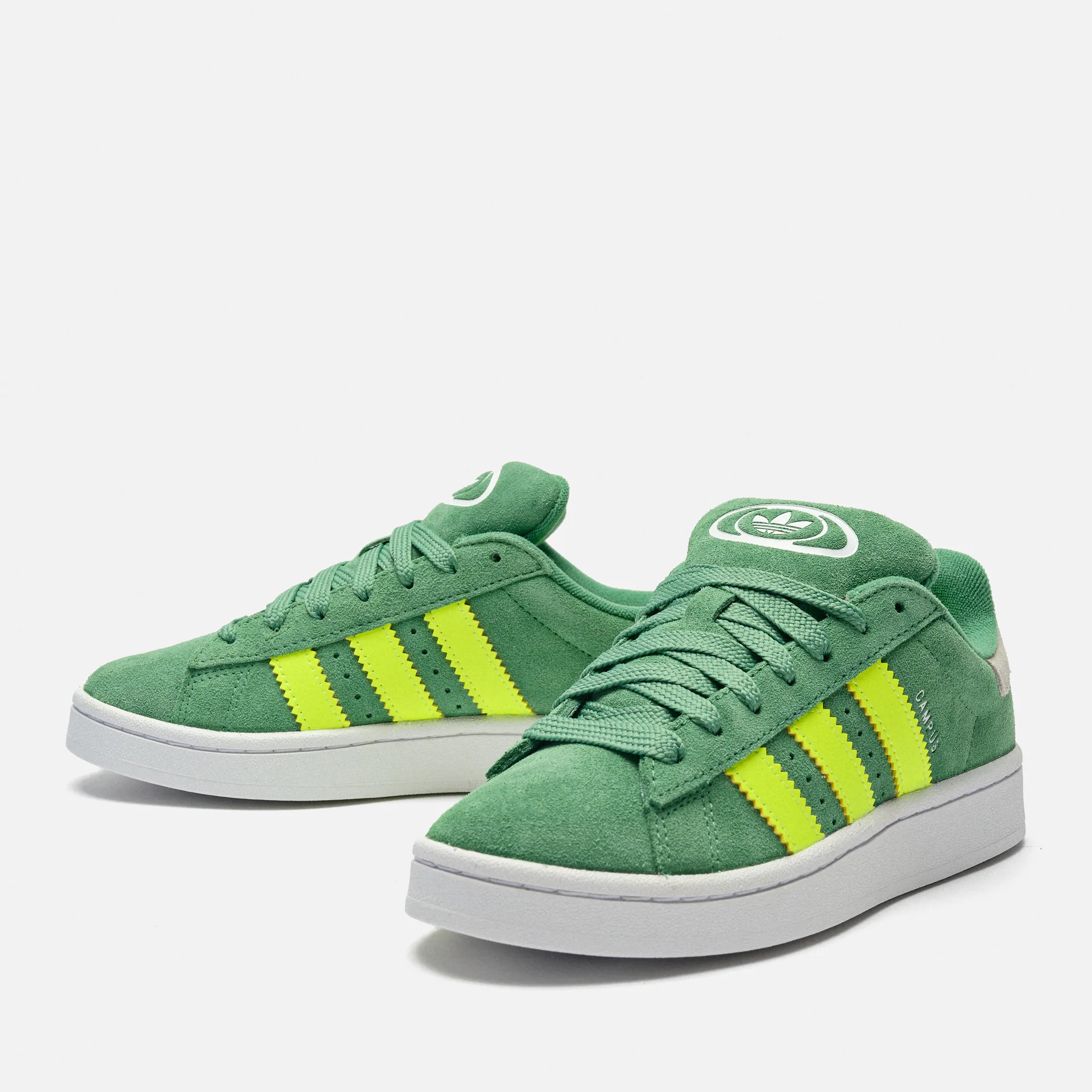 adidas Originals Campus 00s Sneaker J Preloved Green/Solar Yellow/Footwear White