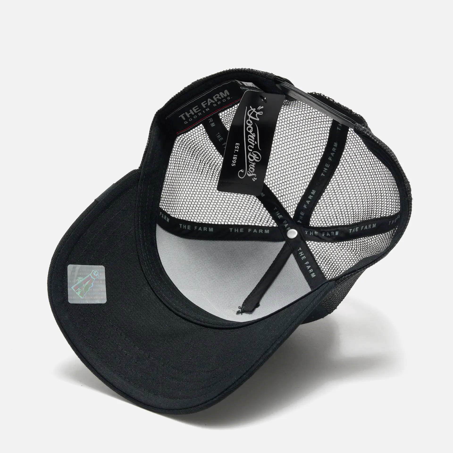 Goorin Bros The Black Sheep Baseball Trucker Cap Black