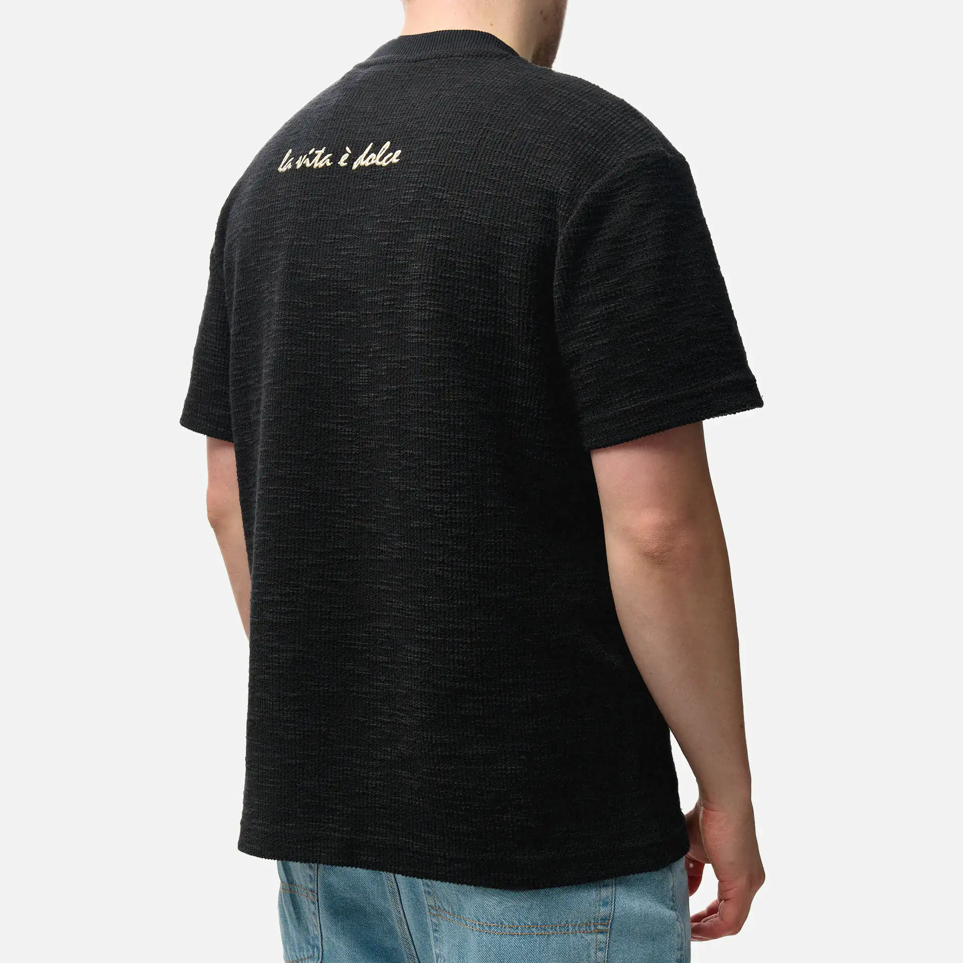 Carlo Colucci Gelato Oversized T-Shirt Black