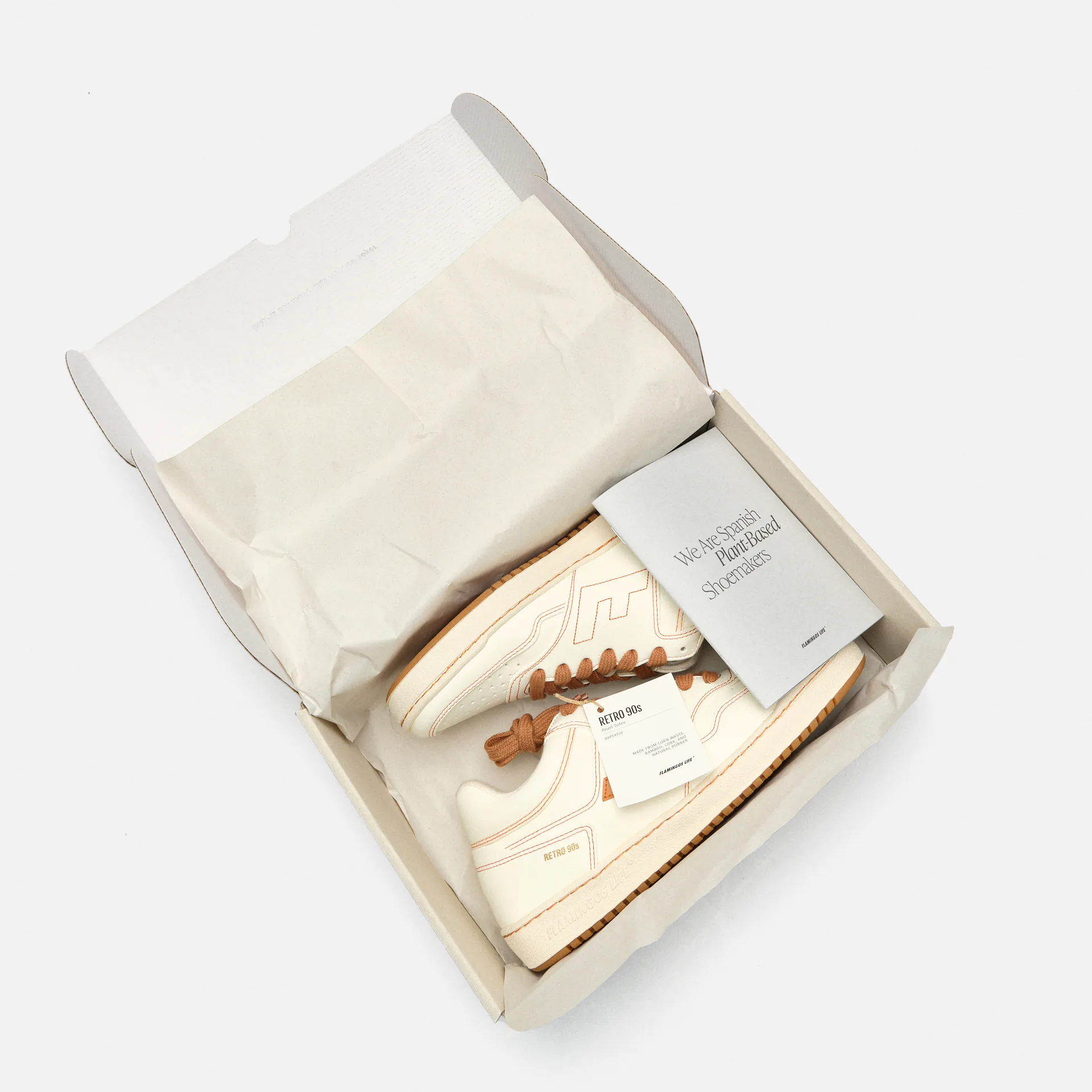 Flamingos Life Retro 90s Sneaker Pearl Toffee