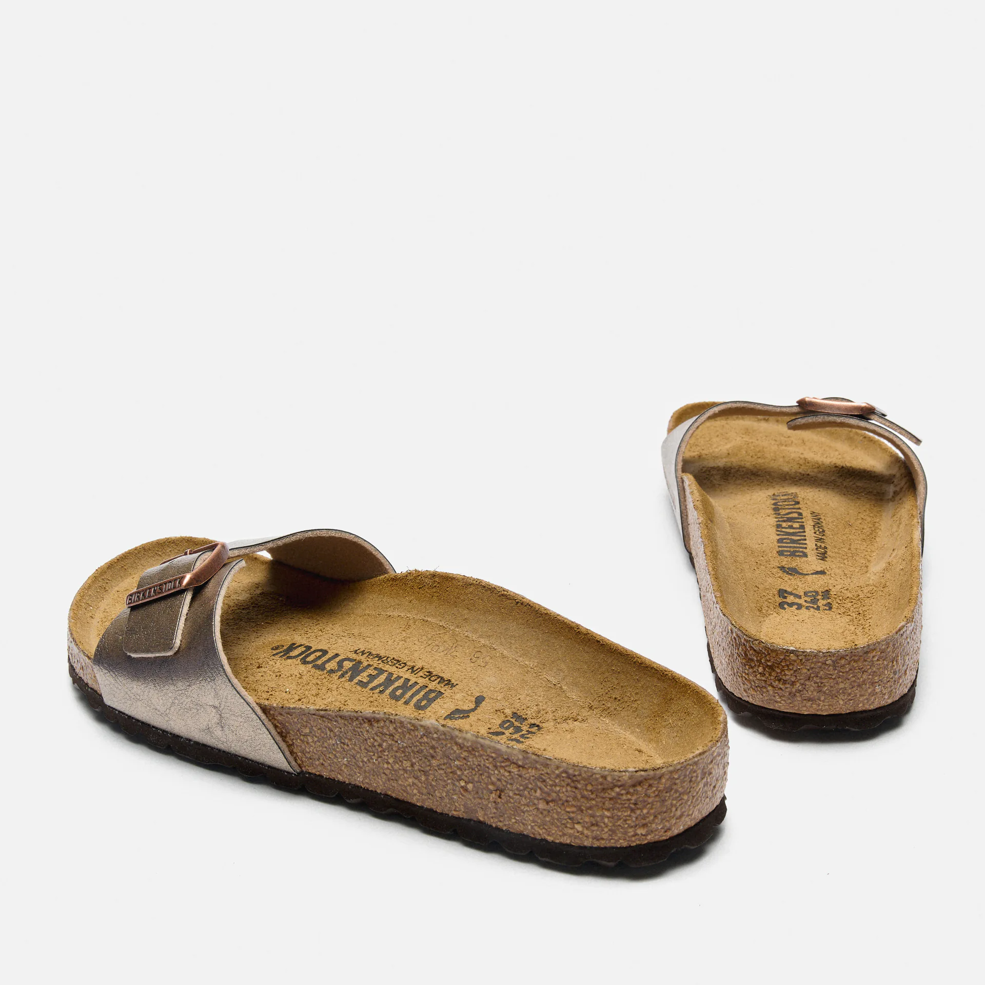 Birkenstock Madrid BF Sandals Narrow Graceful Taupe